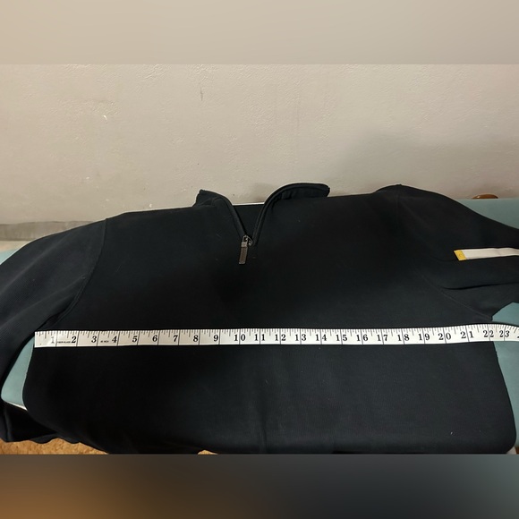 NWOT Men’s Quarter Zip French Rib Sweater Size Large - Picture 7 of 8